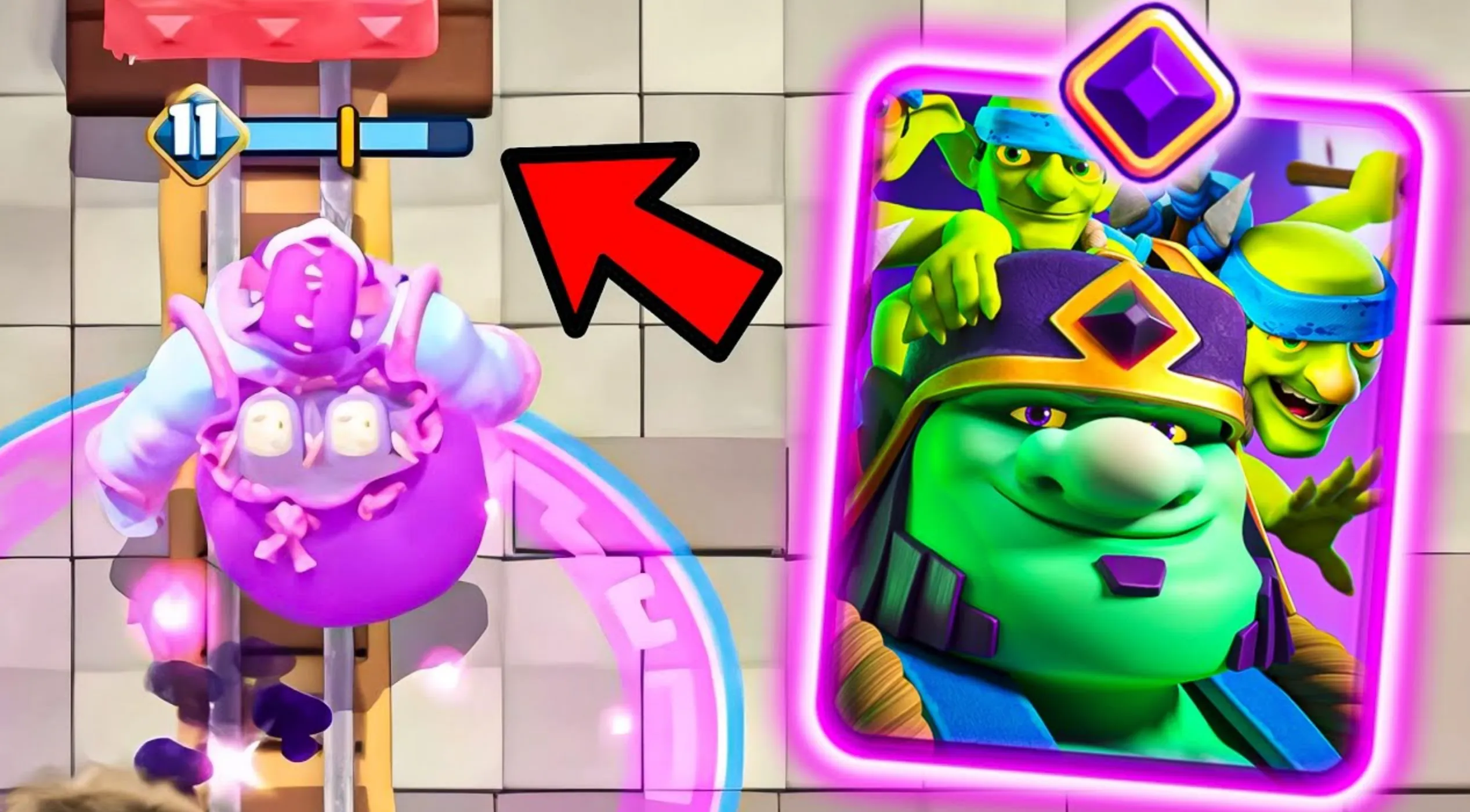 Goblin Giant evolution clash royale